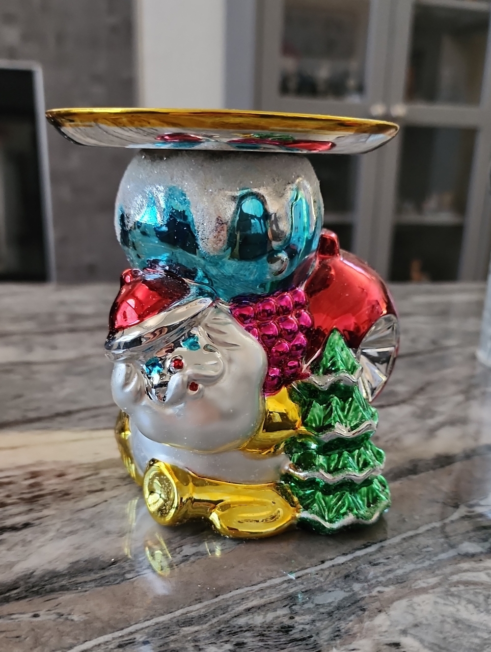 DEPARTMENT 56, HOLIDAY DAZZLE  3D CANDLE HOLDER RETIRED NIB!